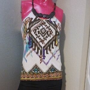 Almost Famous Multicolor Patterned Camisole